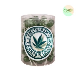 Sucette CBD Amsterdam Goût original