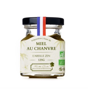 MIEL AU CHANVRE - Les Abeilles de Malescot - 125G
