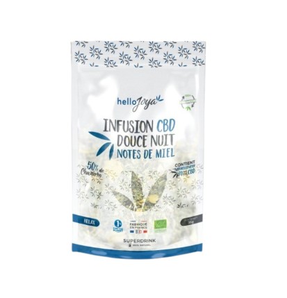 INFUSION BIO HELLO JOYA - DOUCE NUIT NOTE DE MIEL CBD - 30G