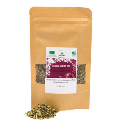TISANE BIO - MÉLANGE DETOX CBD