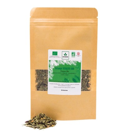 TISANE BIO - MÉLANGE VITALITÉ CBD