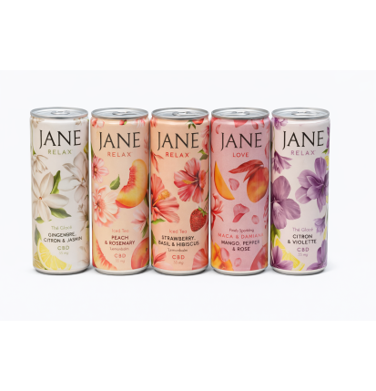 🥤 Pack de 5 Canettes JANE 35 mg – Multi Goûts