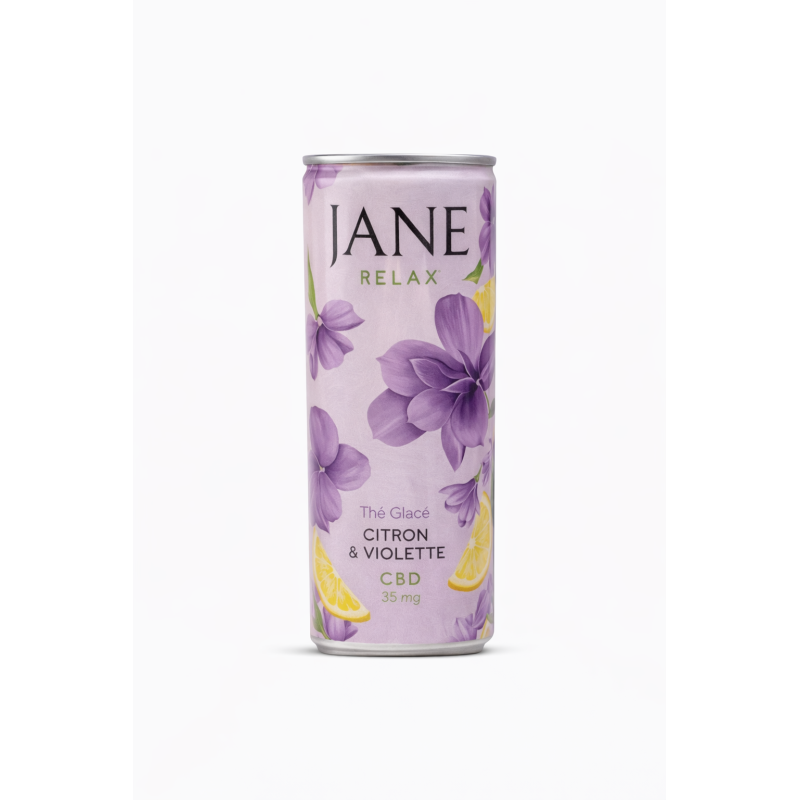 🍋 JANE Relax – Thé Glacé Citron & Violette